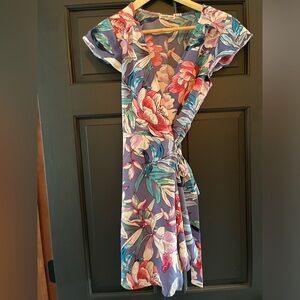 Fun summer wrap dress